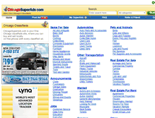 Tablet Screenshot of chicagosuperads.com